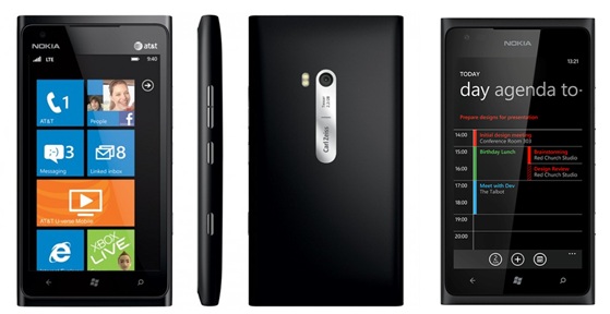 Nokia Lumia 800 и Lumia 900